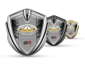 Toyota Custom Metal Emblems Sports Design High-Quality